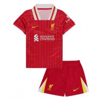 Dětský fotbalový dres Liverpool 2024-25 Domácí Krátký Rukáv (+ trenýrky)